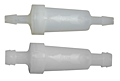 Small Plastic In-Line Fluid Filters